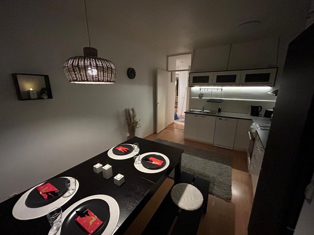 Keskustan Tilava Kaksio Lägenhet Rovaniemi Exteriör bild